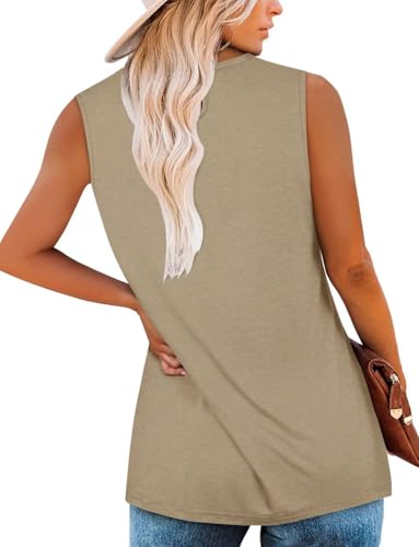 KISSMODA Womens Flora Print Tank Tops Ribbed Summer Shirt Sleeveless Summer Casual Women Blouses(S-3XL)