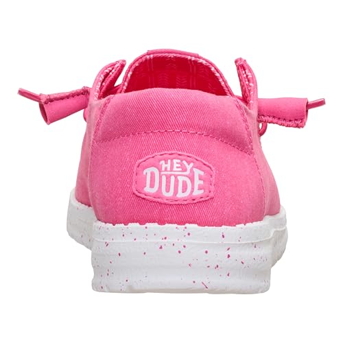 Image of HEYDUDE Women's Wendy Stretch Canvas Slip On Shoes | Easy On Loafer