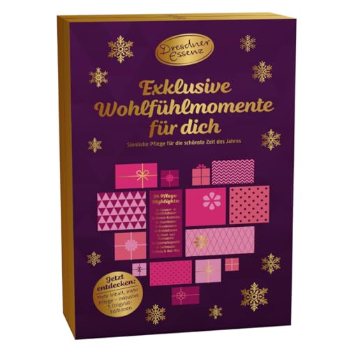 Dresdner Essenz Adventskalender 2025 – 24 duftende Pflege-Überraschungen inkl. Originalgrößen &...