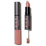 PYT Beauty Lip Gloss and Matte Lipstick, Peachy Nude, 2 in 1, Moisturizing, Long Lasting, Hypoallergenic, 1 Count