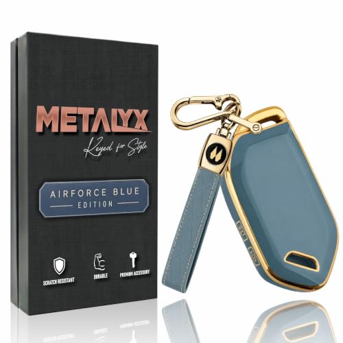 Image of Metalyx Key Fob Cover for Kia Seltos 2026 Facelift (HTK, HTK(O), HTX, HTX(A), GTX, GTX(A)) | Soft TPU | Anti-Scratch | Strong Signal | Stylish Case with Lanyard