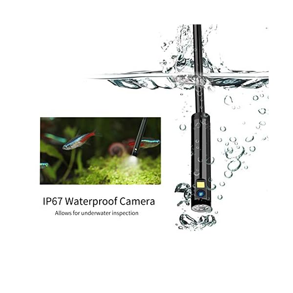 DDENDOCAM Dual Lens Endoskop Kamera 4,3 Zoll Bildschirm Endoskop 1080P HD Inspektionskamera mit 8 LED Leuchten… – Bild 7
