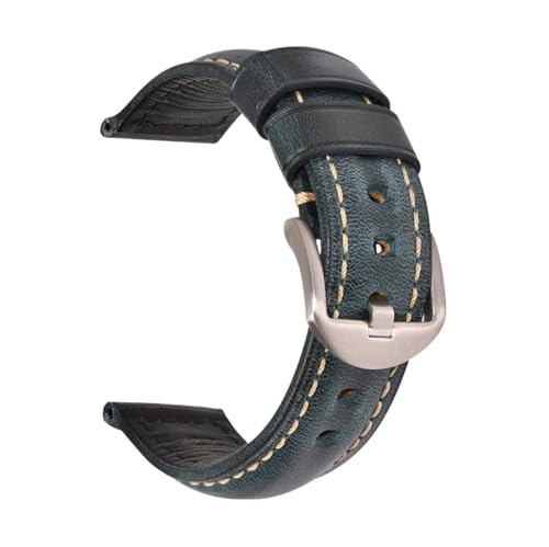 Run Ken t@bVICbNX{vvoh 19mm 20mm 21mm 22mm 23mm 24mm Xgbv voh xg uE u[ ubN(Oil wax dark blue,20mm)