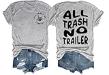 Photo Gallery all trash no trailer shirt donna uomo all trash no trailer t-shirt, grigio, xxl Photo Gallery all trash no trailer shirt donna uomo all trash no trailer t-shirt, grigio, xxl