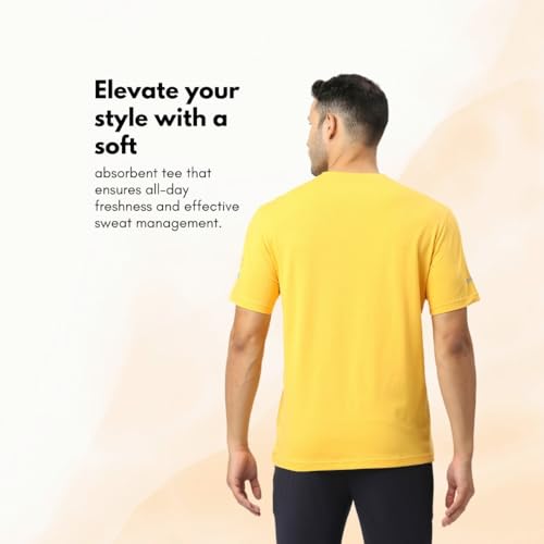 Image of playR Men's Graphic Print Regular Fit CSK Definitely Not Tee