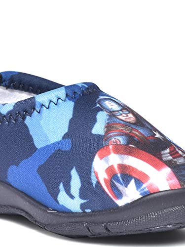 Image of Marvel Boys Avengers Kids Boys Navy Lycra Shoes by Toothless Walking Shoes