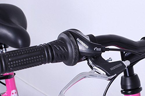 Damenfahrrad Talson 24 Zoll mit 21-Gang Shimano Schaltung