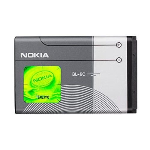 Nokia Bl-6c Battery For 2125i 2128 N-Gage 2125i 6275i E70 3120 6155i 2116i 2865i