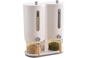 Double-Barrel Rice and Bean Dispenser