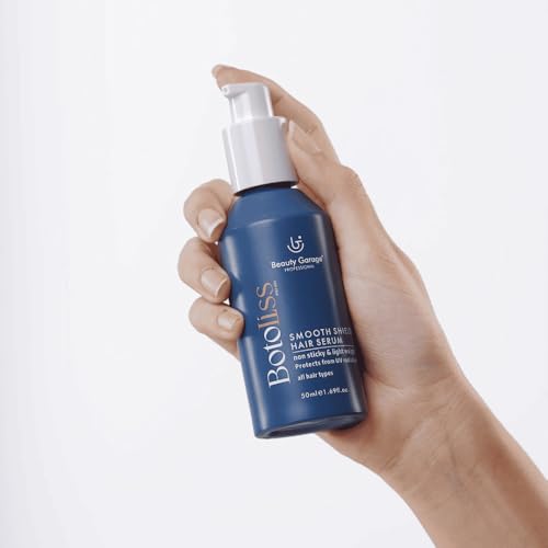 Image of Beauty Garage Botoliss Hair Serum for Men & Women | 50ml Smooth Shield Hair Serum | Frizz Control & Moisturizing Serum for Dry, Frizzy, Curly & Wavy Hair