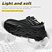 Imagen de Zapatos de Seguridad para Hombre Mujer Zapatillas Seguridad Ligero Zapatos Trabajo Comodo Calzado con Puntera de Acero Negro EU 41