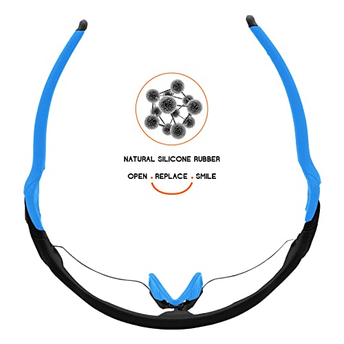 Image of Rubber Kits Earsocks and Nosepieces Compatible with Oakley Radar EV Path | Pitch | Radar EV Path Asian Fit