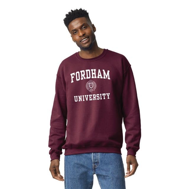 Image of Ivysport Crewneck Sweatshirt for College, Heritage Logo, Color, Adult Unisex