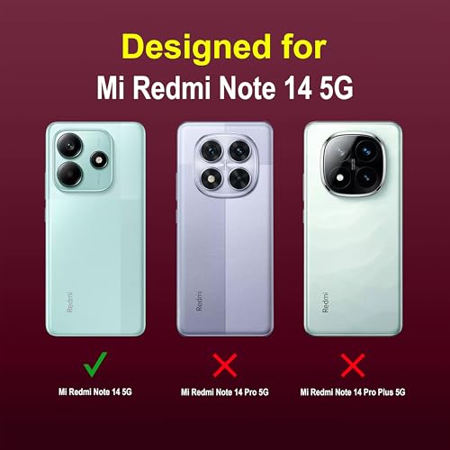 Image of Zapcase Back Case Cover for Mi Redmi Note 14 5G | Compatible for Mi Redmi Note 14 5G Back Cover | Liquid Silicon Magic Case with Camera Protection | Plum
