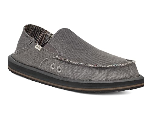 Image of Men's Casual Black Loafers & Slide-Ons by Sanuk