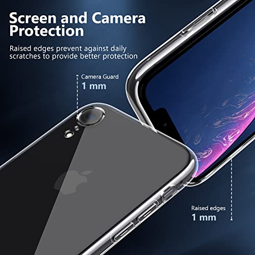 Guscase Hülle Kompatibel mit iPhone XR, mit 3