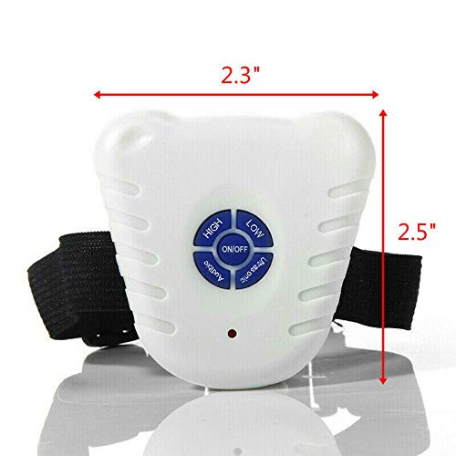 Winvin Anti Barking Device, Safe Pet Bark Control Device, Ultrasonic Anti No Shock Bark Collar Barking Pet Dog Training Control Collar #TOP1