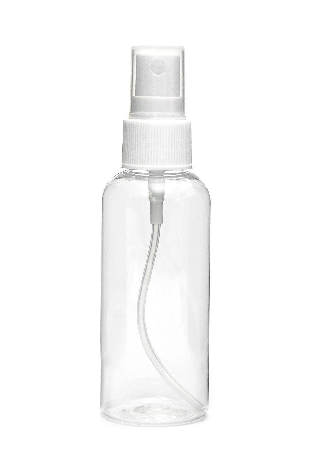 Empty Refillable Fine Mist Spray Bottle for Home Car Travel Hair (100ml, Transparent) - Set of 5-picture-26