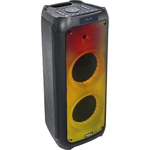 Altavoz de 800W/2x10" con Bluetooth, USB y microSD - Efectos LED y conexión inalámbrica TWS Cover