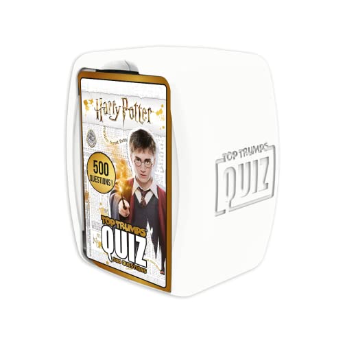 Winning Moves Harry Potter Quiz 6 Ans+ - Jeu Quizz Harry Potter - Jeu Carte Enfant - Jeu de Voyage - Jeu Educatif - Cartes Educatives - Jeux Quizz