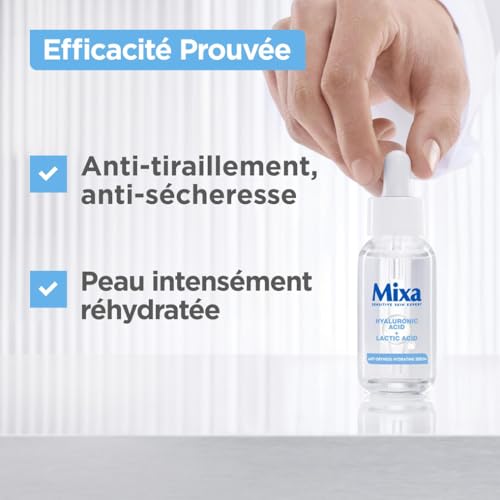Soin Visage Réhydratant Acide Hyaluronique Mixa Le Flacon De 30ml - vue 4