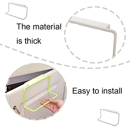 Hand Towel Holder Reusable Kitchen Towel Holder Free Standing Towel Rail Tea Towel Holders Over Door Towel Rail for Kitchen and Bathroom Cupboards - Image 4
