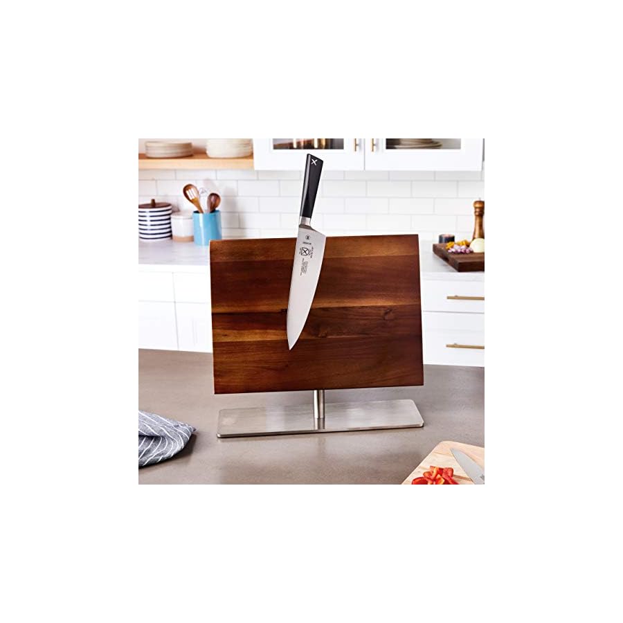 Mercer Culinary Magnetic Knife Board on Stand, 14 1/8 x 10 1/4, Stainless Steel