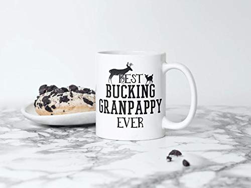 Hunting Granpappy Mug - Granpappy Hunting Coffee Mug - Hunting Granpappy Gifts - Granpappy Gifts Hunting - Best Bucking Granpappy Ever -