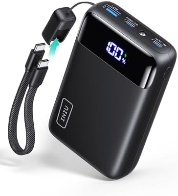 INIU Portable Charger, Smallest 22.5W 20000mAh USB C in & Out Pow...
