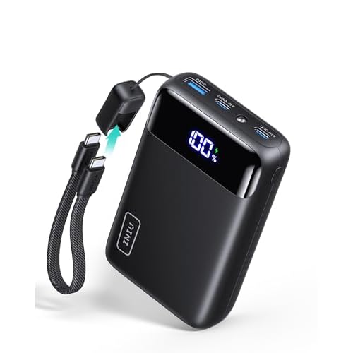 INIU Portable Charger, Smallest 22.5W 20000mAh USB C in & Out Power Bank Fast Charging, PD 3.0+QC 4.0 LED Display Phone Battery Pack Compatible with iPhone 17 16 15 14 Pro Samsung S24 Google