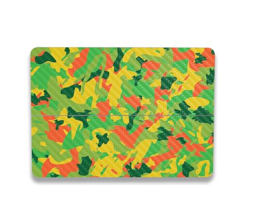 Image of MightySkins Carbon Fiber Skin Compatible with Microsoft Surface Laptop Studio 2 (2023) Full Wrap Kit - Spring Camouflage | Protective, Durable Textured Carbon Fiber Finish | Made in The USA