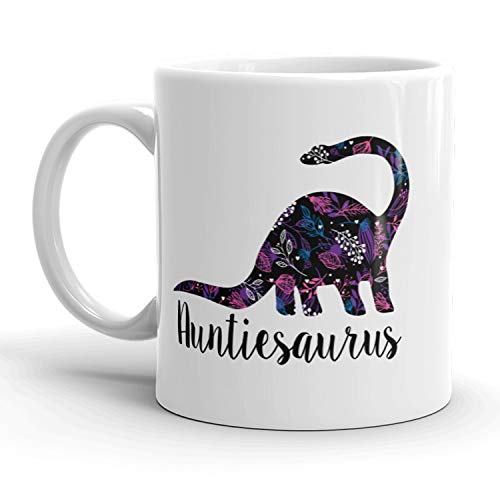 Funny Auntiesaurus Mug