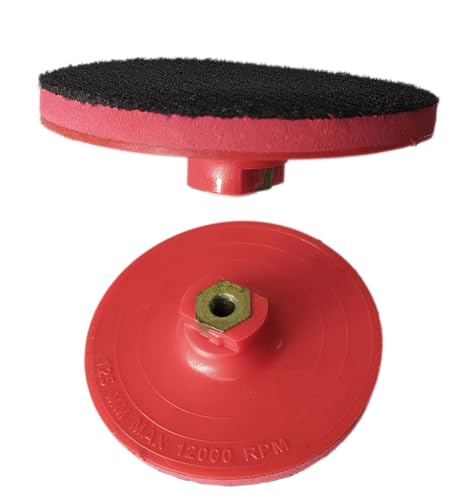 Image of Inditrust 1pc 5 inch backing pad sanding disc hook and loop 5 inch Random Orbital Sander M10