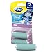 Scholl Velvet Smooth Ersatzrollen Fein - Nachfüller für die elektrischen Hornhautentferner von Scholl - Rolle Fein mit Meeresmineralien, 2 Stück