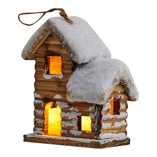 ACAREY Weihnachtsdorf Mit Beleuchtung, Weihnachtsdeko Innen Led...