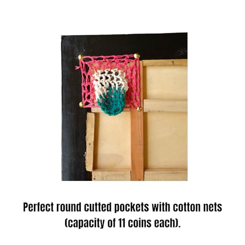 Image of AARAV Champion Carrom Board Full Size 36 Inch with 3 Inch Border 6 mm Ply Extra Smooth with Carrom Coin, Carrom Striker and Boric Powder for Adults