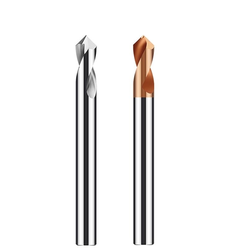 1 pieza de brocas avellanadoras de carburo sólido de 90 grados, 3 mm-20 mm x 100 mm, brocas for localización de puntos centrales de 3/4/5/6/8/10/12/14/16/18/20 mm(Carbide HRC45,10x100mm)