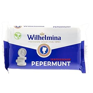 Fortuin Wilhelmina Pepermunt Vegan I Pepermunt Taler uit Holland 3 rollen a40g