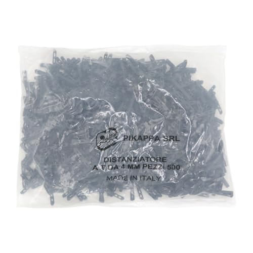 Pikappa 658 T-förmige Fliesen-Abstandshalter 500 Stück