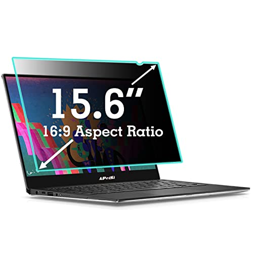 Image of Saco 15.6 Inch Privacy Filter Screen Guard Compatible For HP Pavilion 15-EG, 15-EC, 15-EH, 15-DK, 15-CS, 15-CX Series (16:9 Aspect Ratio) 15.6 Inch Laptop Screen Protector