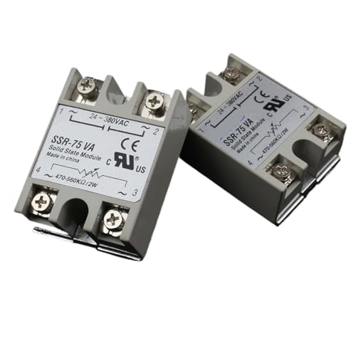 Relais à semi-conducteurs SSR-75VA 75A pour régulation industrielle