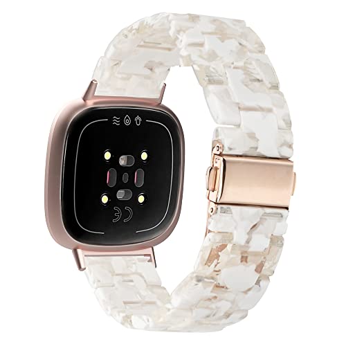 Correa de resina para Fitbit Versa 4 y Sense 2 miniatura 2