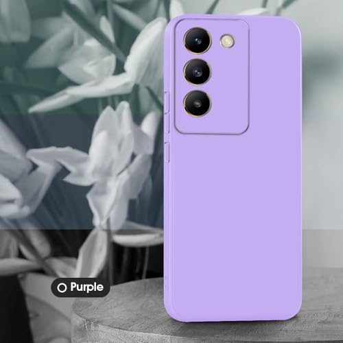 Image of Basic Case for Vivo Y200e 5G (Silicone Purple)