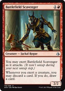 Amazon Co Jp 英語版 アモンケット Amonkhet Akh 戦場のゴミあさり Battlefield Scavenger マジック ザ ギャザリング Mtg ホビー 通販