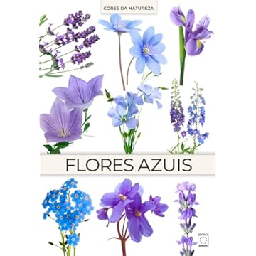 Capa do livro Coleção Cores da Natureza - Flores Azuis
