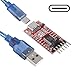 2pcs Type-C FT232RL USB to TTL Serial Converter Adapter Module 3.3V/5.5V FTDI Breakout Board + Breadboard Jumper Wires 20cm Dupont Assorted Kit + Type-C Cable for Arduino (2pcs + Cable)