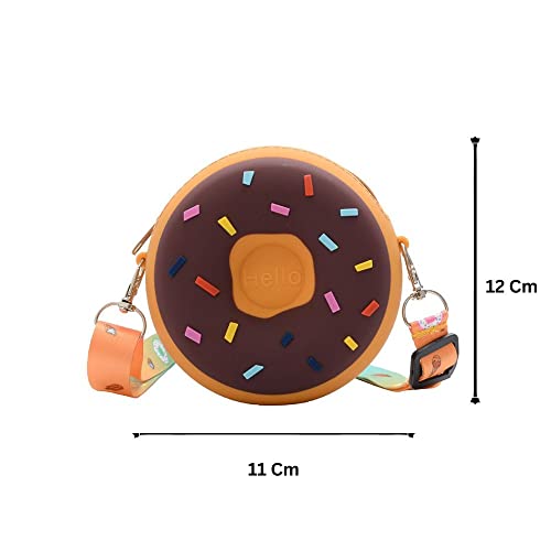 Image of EITHEO Cute Silicon Sling Bag for Girls /Women Crossbody Bag Small Size Handbag Shoulder Bag