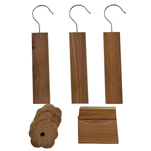 Natural Lavender Infused Cedar Closet and Drawer Storage Block 25 PC Set