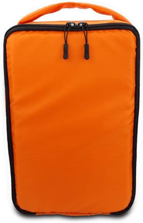 Camera Bag Multifunctional Professional SLR Camera Bag Retro Digital Backpack Lens Backpack(Orange)