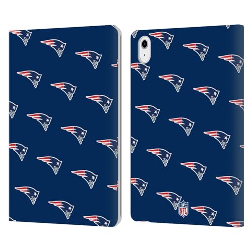 Étui portefeuille iPad Air 11 New England Patriots NFL en cuir Head Case Designs